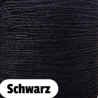 Satinschnur 0,8mm schwarz